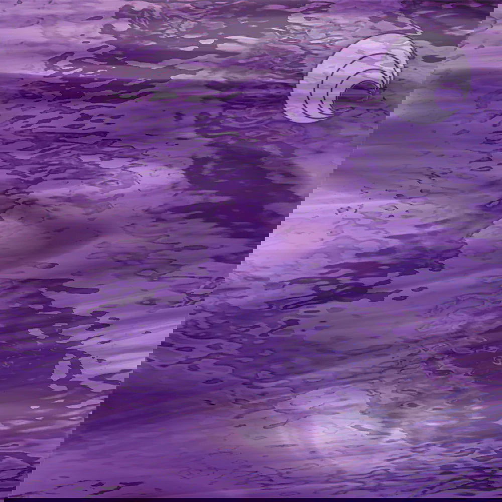 96 COE Dp Violet, Pale Purple Waterglass - Stained Glass Express