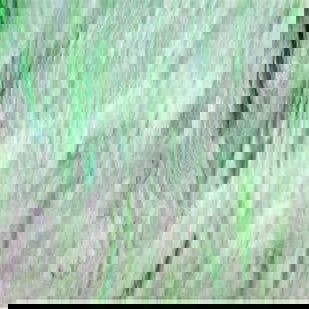 96 COE Garden Grn w/ White - Stained Glass Express