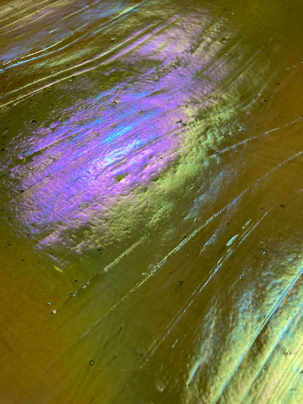 96 COE Gold Iridescent - Stained Glass Express