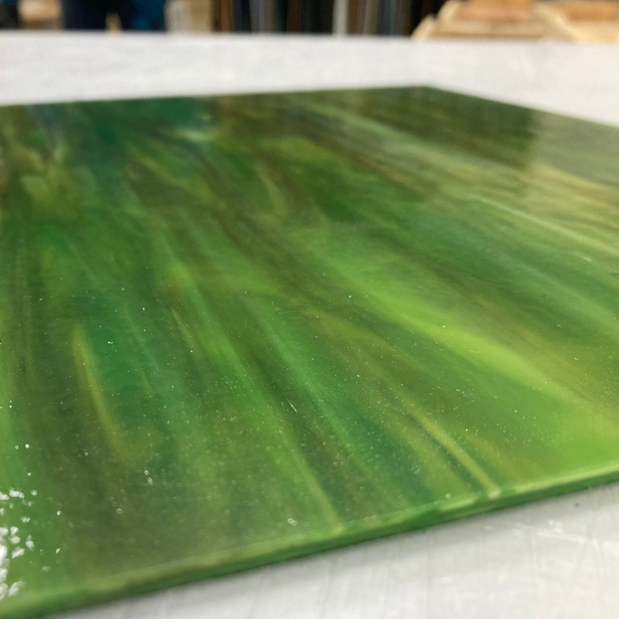 96 COE Green, Ivory, Light Brown