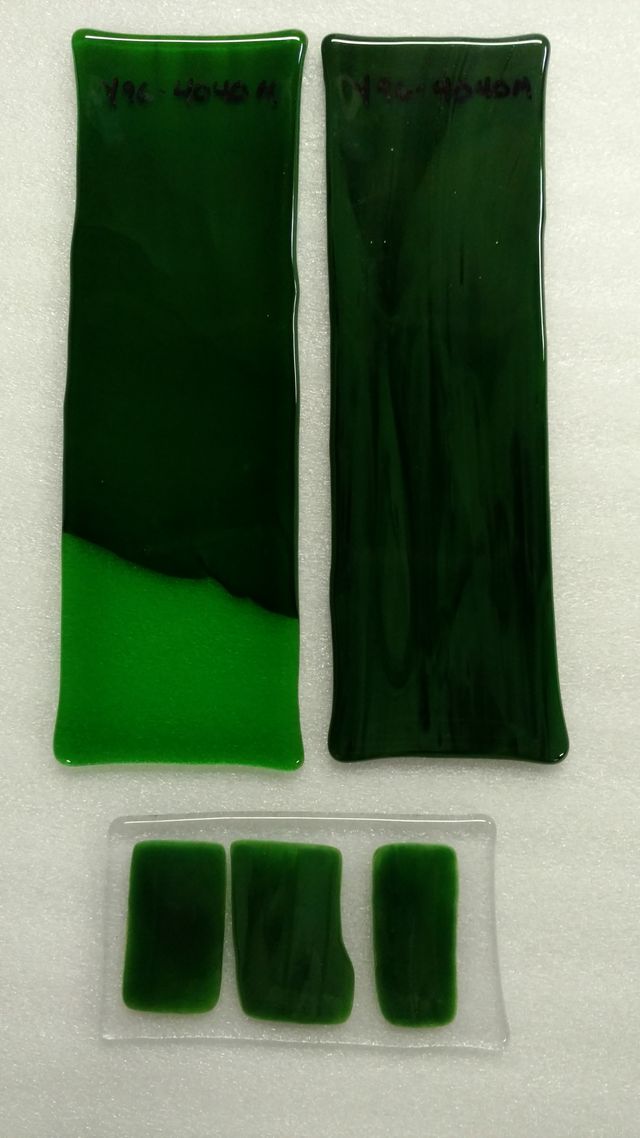 96 COE Leprechaun Green - Stained Glass Express