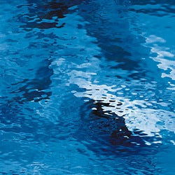 96 COE Medium Blue Cathedral Waterglass - Stained Glass Express