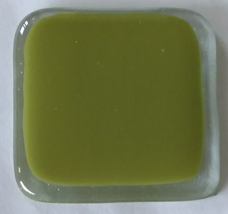 96 COE Olive Green Opal - Stained Glass Express