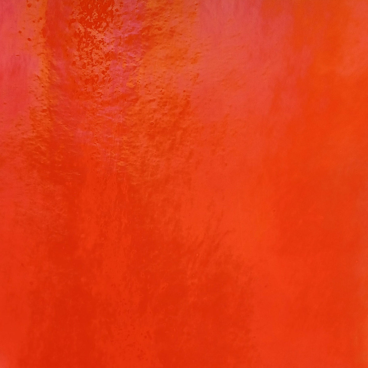 96 COE Orange-Red Opal Striker Luminescent