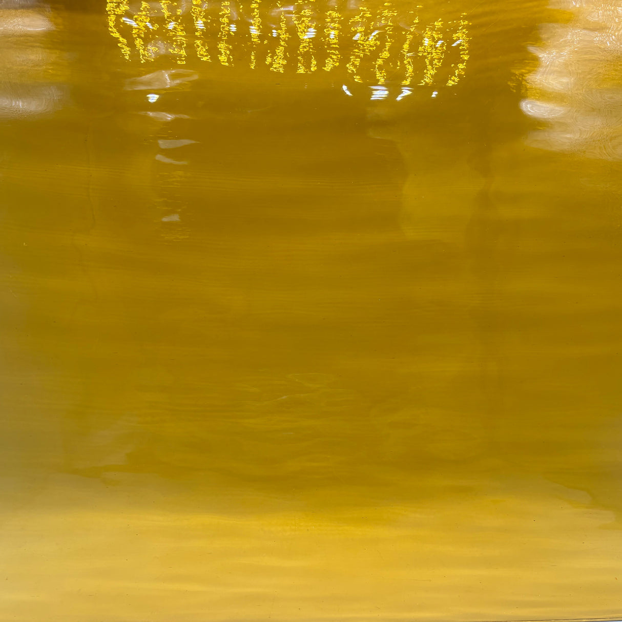 Pale Amber Waterglass