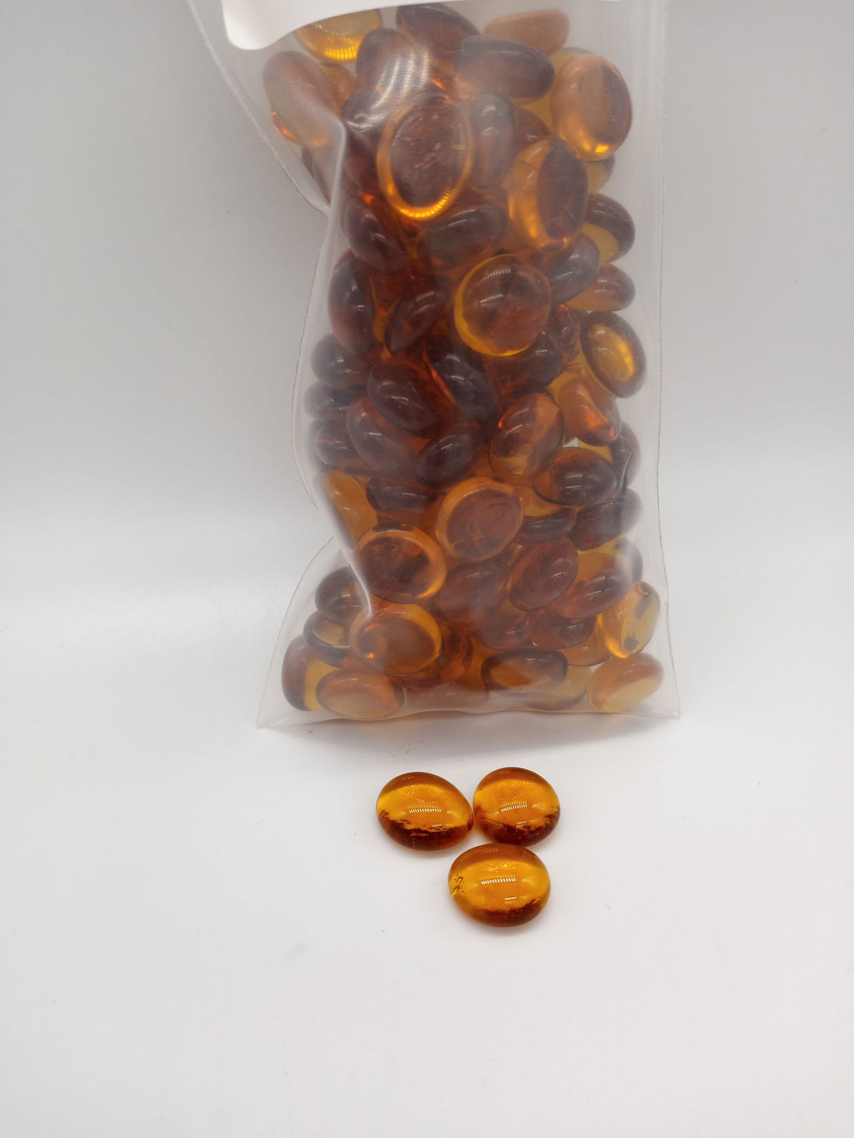 96 COE Pebbles 1/2 Pound Bag - Stained Glass Express