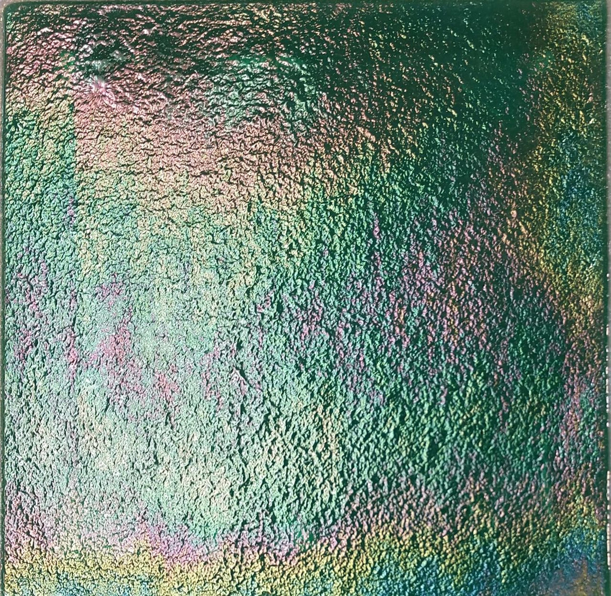 96 COE Teal Cathedral Irid - Stained Glass Express