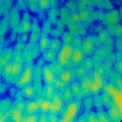 96 Coe Black Under Navy Blue/Green Aurora Borealis Dichroic - Stained Glass Express