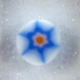 96 Coe Cape Jasmine Blue Millefiori - Stained Glass Express