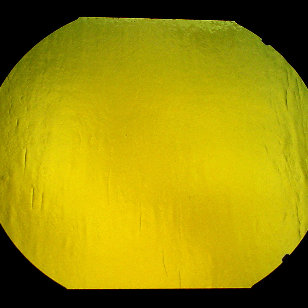 96 Coe Dichroic Clear Under Blue/Gold