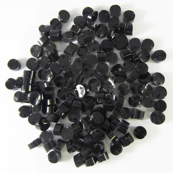 96 Coe Dots Black Opal - Stained Glass Express