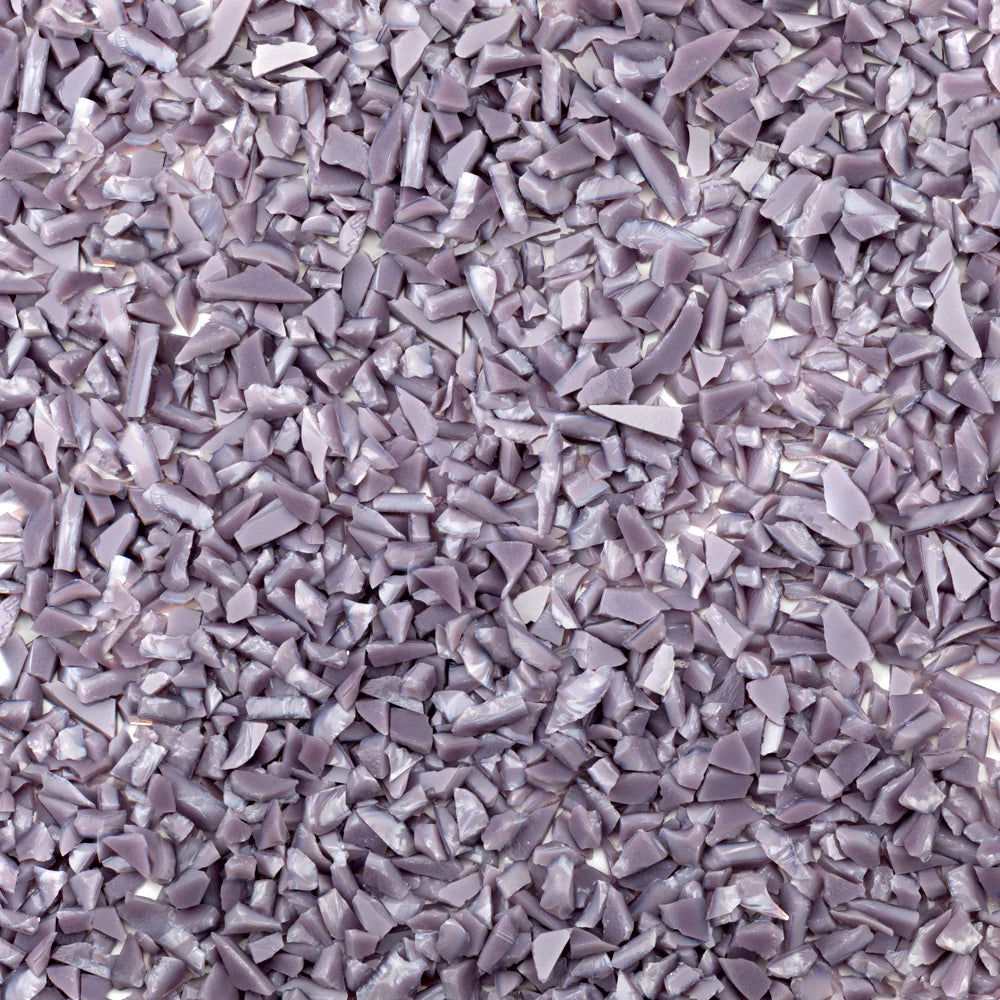 96 Coe Frit Opal Coarse 8oz. - Stained Glass Express