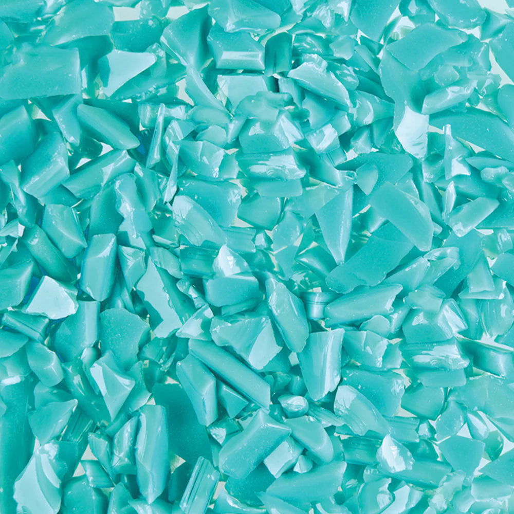 96 Coe Frit Opal Coarse 8oz. - Stained Glass Express