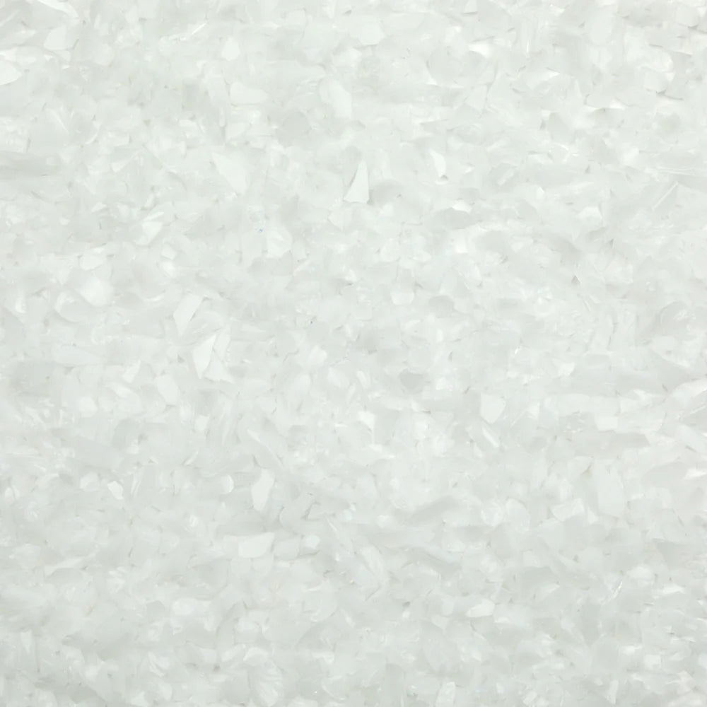 96 Coe Frit Opal Coarse 8oz. - Stained Glass Express