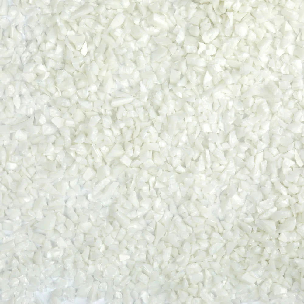 96 Coe Frit Opal Coarse 8oz. - Stained Glass Express
