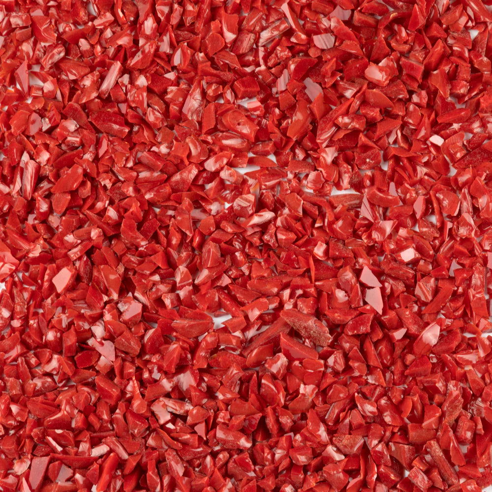 96 Coe Frit Opal Coarse 8oz. - Stained Glass Express