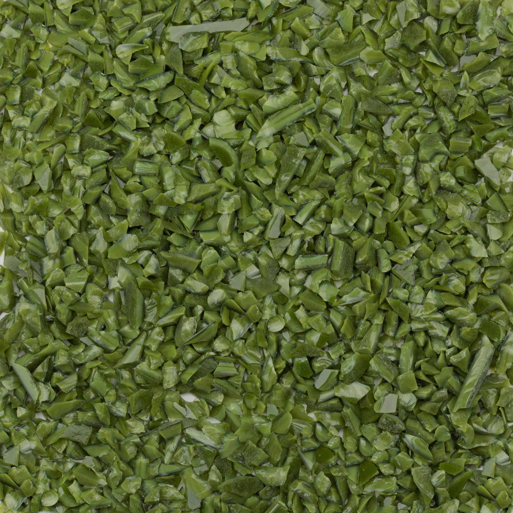 96 Coe Frit Opal Coarse 8oz. - Stained Glass Express