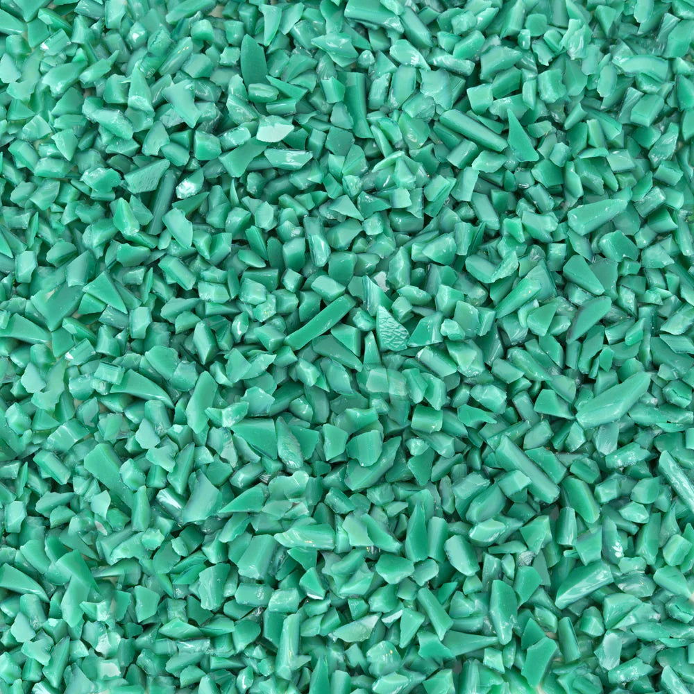 96 Coe Frit Opal Coarse 8oz. - Stained Glass Express