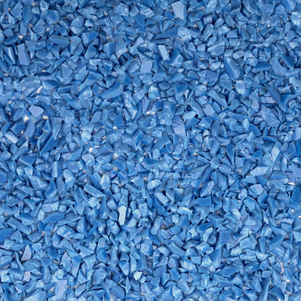 96 Coe Frit Opal Coarse 8oz. - Stained Glass Express
