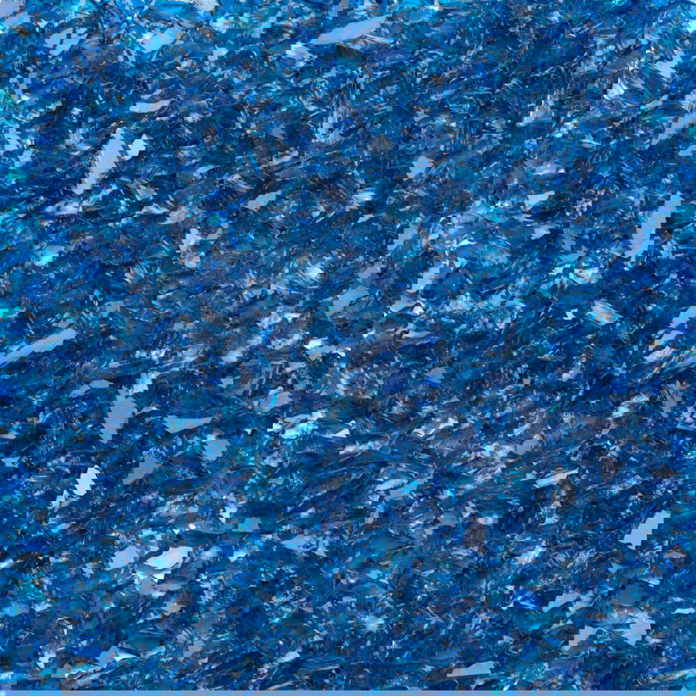 96 Coe Frit Transparent Coarse 8oz. - Stained Glass Express