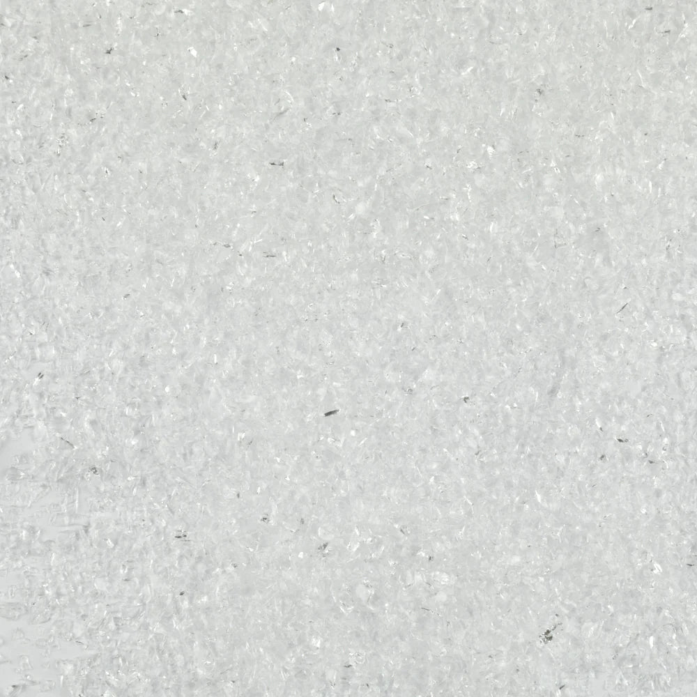 96 Coe Frit Transparent Medium 8oz. - Stained Glass Express