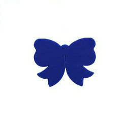 96 Coe Precut Bow Blue - Stained Glass Express