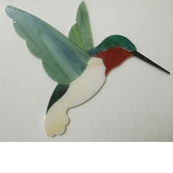 96 Coe Precut Hummingbird - Stained Glass Express