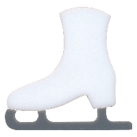 96 Coe Precut Ice Skate - Stained Glass Express