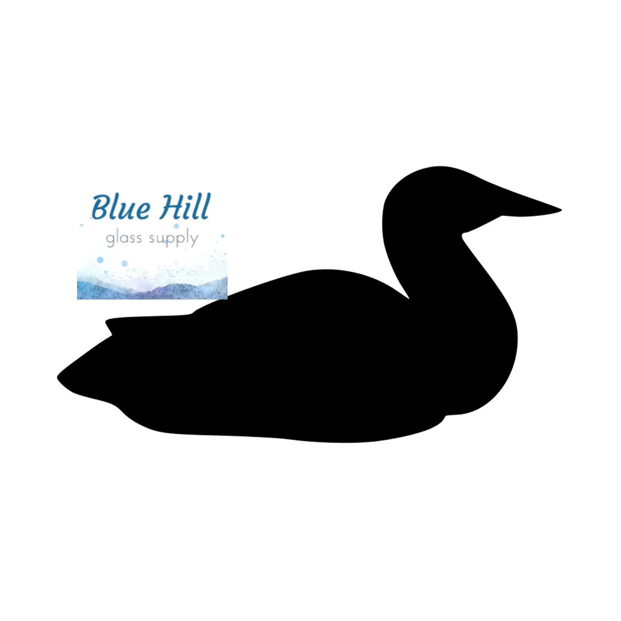 96 Coe Precut Loon Clear - Stained Glass Express