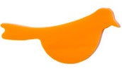 96 Coe Precut Mini Bird Orange - Stained Glass Express
