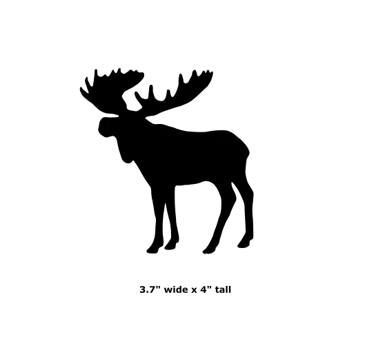 96 Coe Precut Moose Brown - Stained Glass Express