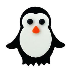 96 Coe Precut Standing Penguin - Stained Glass Express