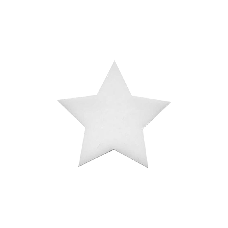 96 Coe Precut Star Opal White - Stained Glass Express