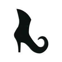 96 Coe Precut Witches Boot - Stained Glass Express