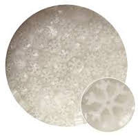 96 Coe White Snowflake Millefiori - Stained Glass Express