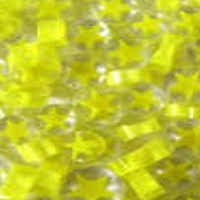 96 Coe Yellow Star Millefiori - Stained Glass Express