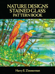 Book Nature Designs Stained Glass Pattern