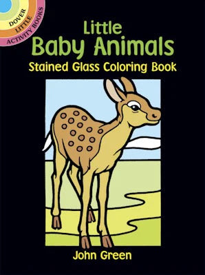 Book Coloring Little Baby Animals