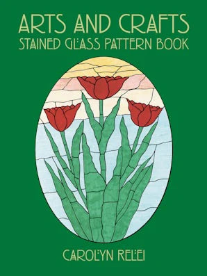 Arts and Crafts Stained Glass Pattern Book