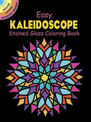 Book Coloring Kaleidoscope 4x6"