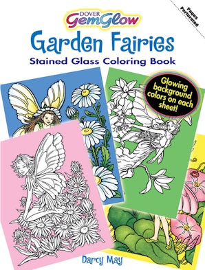 Book Coloring Garden Fairies
