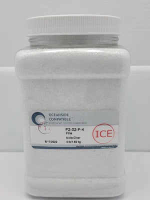 96 COE Frit Fine Clear Ice 4 lb.