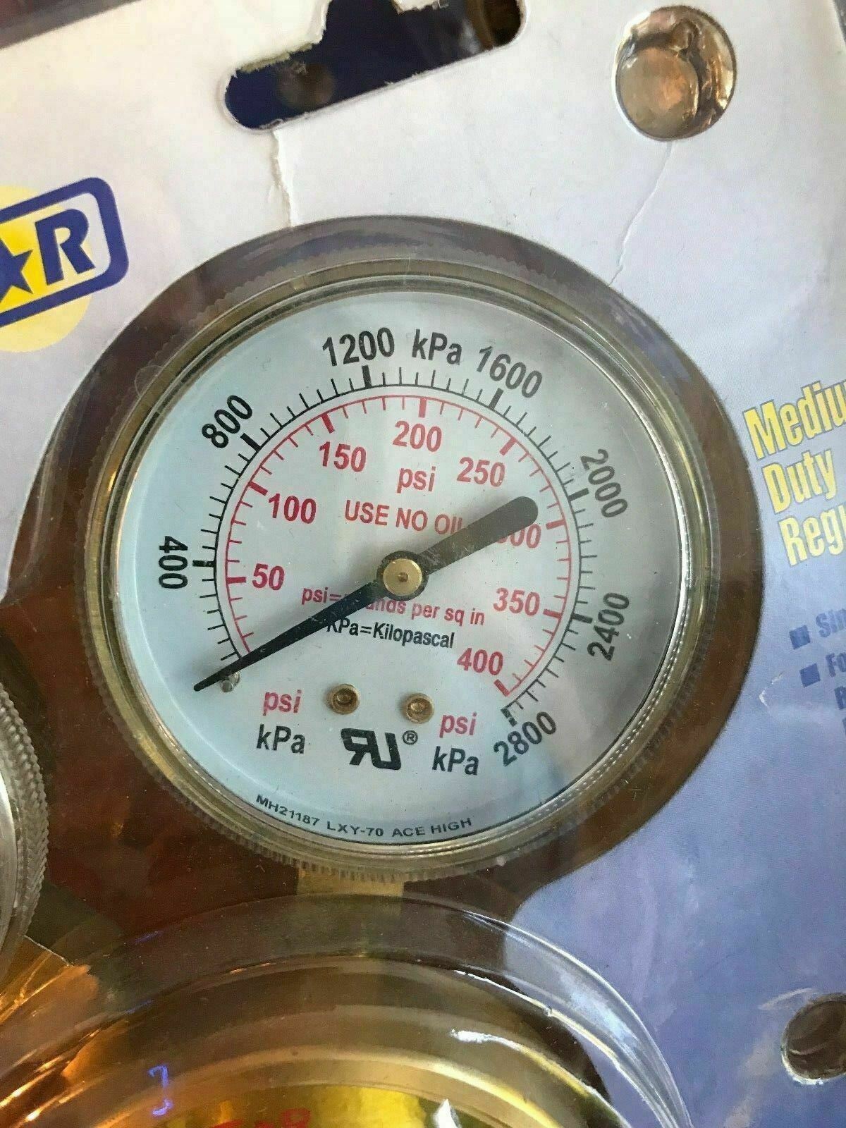 ACETYLENE REGULATOR - Stained Glass Express