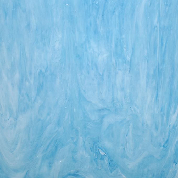 Sky Blue, White Opal