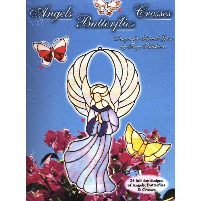ANGELS BUTTERFLIES CROSSES - Stained Glass Express