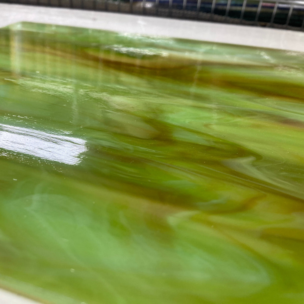 96 COE Amber, Green and White