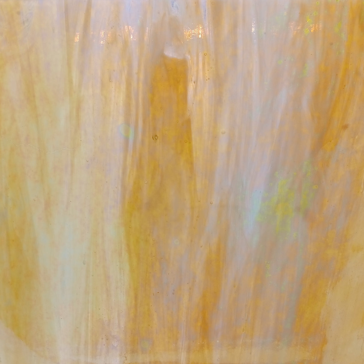 Amber, White Wispy Opal Iridescent