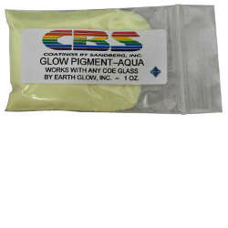 Aqua CBS Glow Pigment - Stained Glass Express