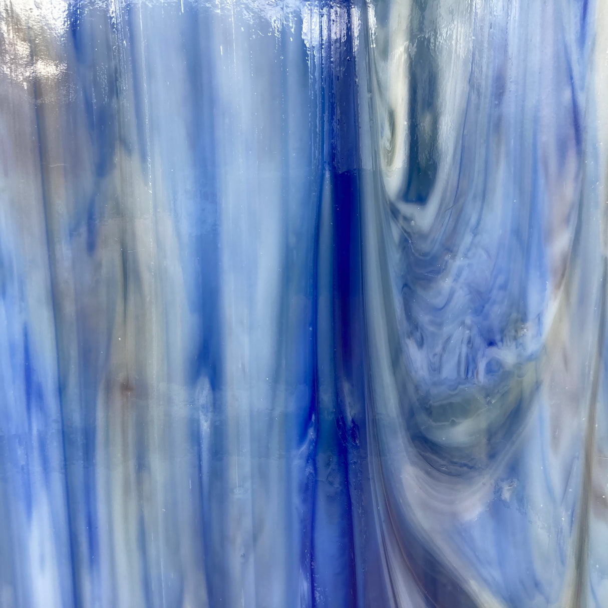 Medium Purple, Blue, Light Amber Opal