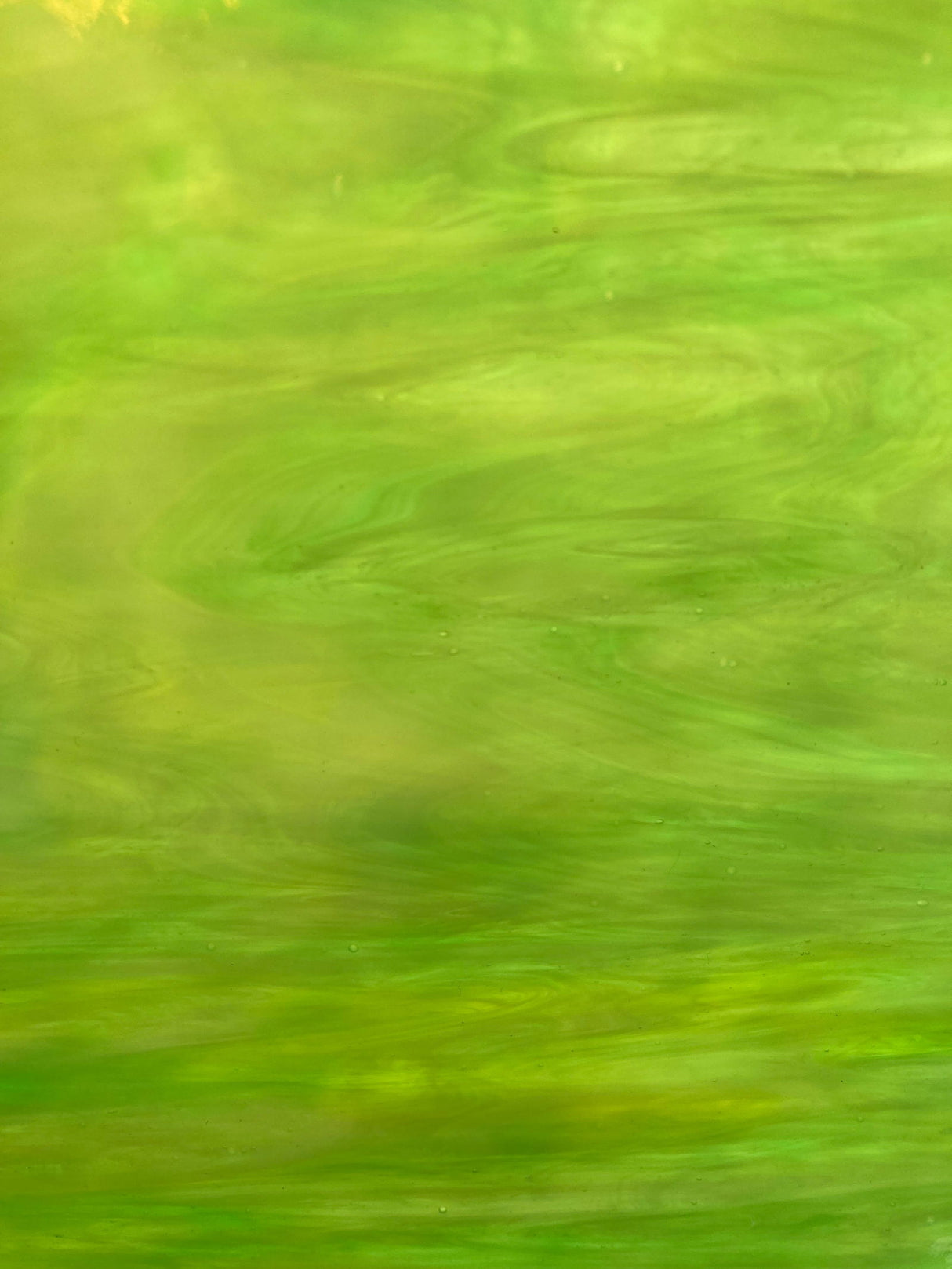 Artisan Lime, Green w/ White Mottle - Stained Glass Express